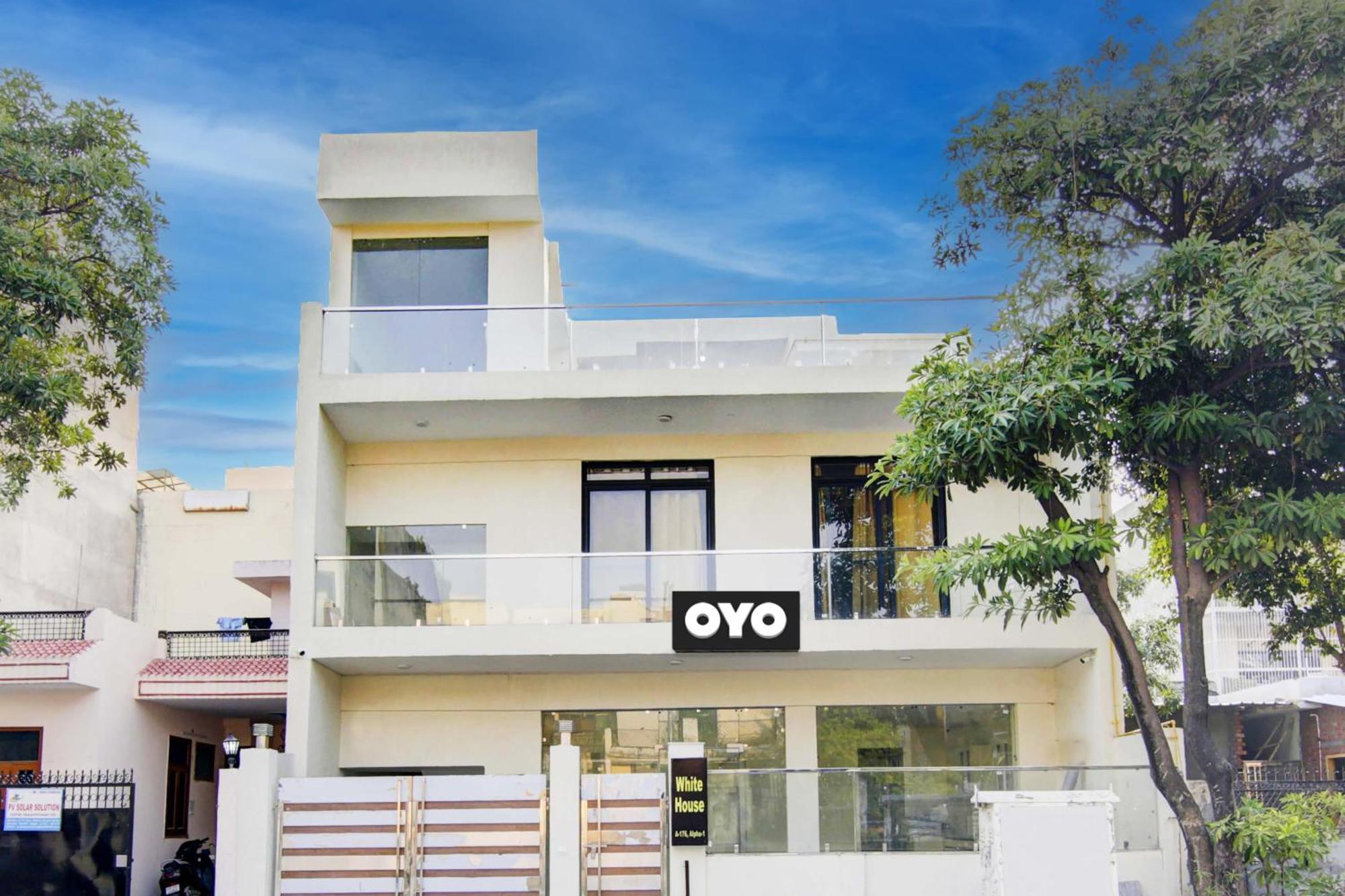 Hotel Oyo White House Noida Exterior foto